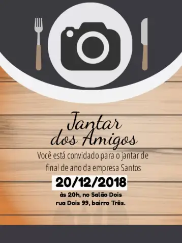 Convite Cena Celebración para cumpleaños adulto – tema cumpleaños (moderno, elegante, colorido, minimalista, festivo)