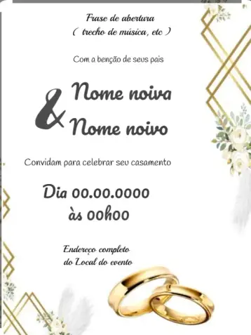 Convite Wedding Adult RSVP para adult wedding with rsvp. – tema wedding (floral, vintage, rustic, colorful, spring, garden)