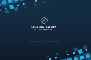 Convite Tarjeta Frente Eficiencia Azul para eventos en línea, como talleres y lanzamientos de productos. – tema tarjeta (moderno, tecnológico, minimalista, azul, clean)