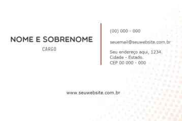 Convite Business Card Back Technology Programming para ideal for networking and technology events. – tema card (modern, technological, minimalist, clean, professional)