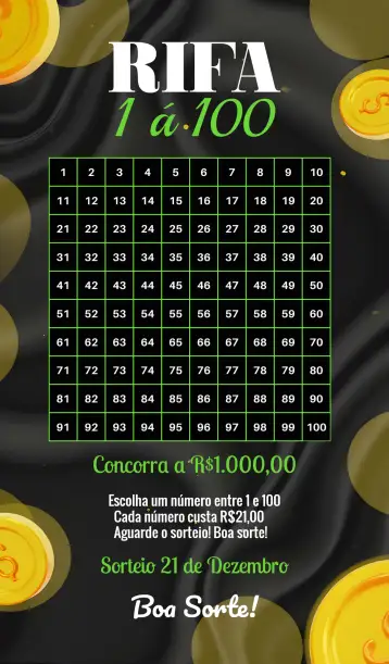 Convite Pix Premiado Sorteio Da para sorteio de natal ou qualquer evento que envolva rifas e concursos. – tema cartelas (moderno, colorido, festivo, divertido, elegante, sustentável)