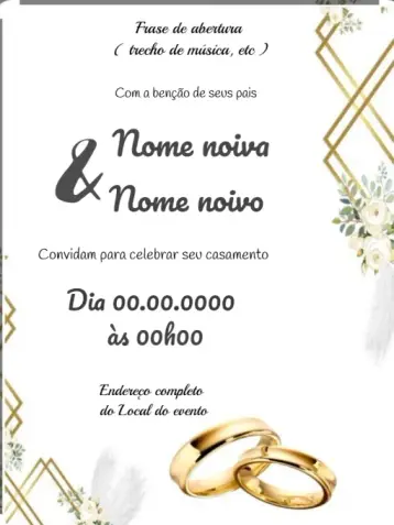 Invite Wedding Adult RSVP editable and customizable