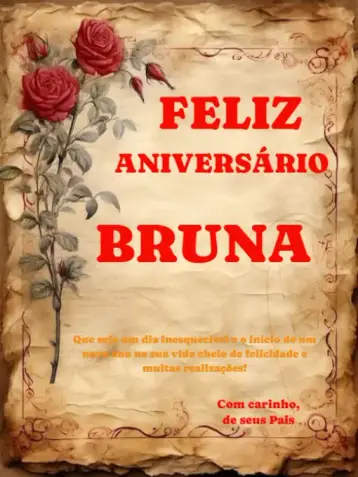 Convite Cartão De Parabéns /feliz Rosa Vintage Rosas para aniversário e comemorações especiais. – tema cartão (vintage, floral, rosa, bege, elegante, romântico)