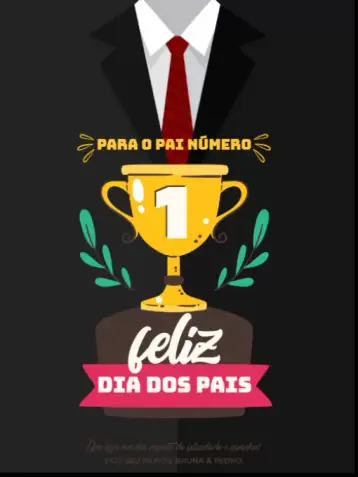 Invitación Tarjeta Día Del Padre Creativa Divertida editable y personalizable