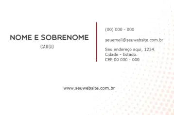 Invite Business Card Back Technology Programming editable and customizable