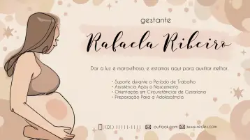 Convite Tarjeta De Visita Doula Digital para ideal para doulas que desean promocionar sus servicios. – tema más buscados (minimalista, moderno, elegante, neutro, clean)