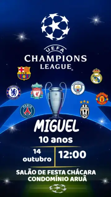 Invite Champions editable and customizable