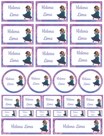 Convite Encanto editável e personalizável