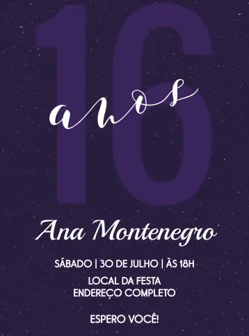 Invitación Minimalista Euforia editable y personalizable