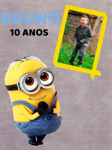 Convite Minions Despicable Me para children's birthday party with minions theme. – tema birthday (colorful, fun, childish, modern, themed)