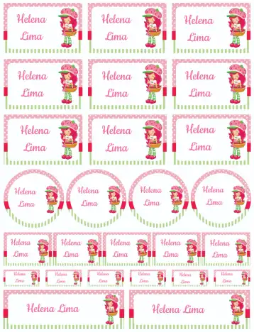 Invite Strawberry editable and customizable