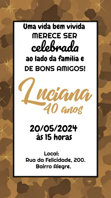 Convite Oncinha Estampa para aniversário com tema animal e divertido. – tema aniversário (selvagem, colorido, moderno, divertido, feminino)