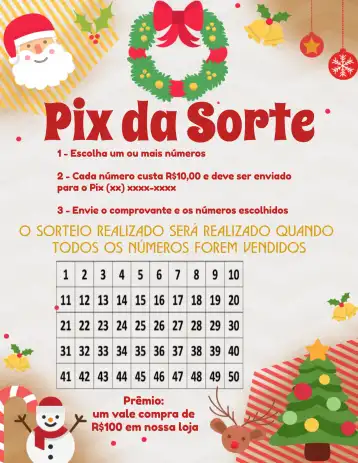 Invite Green Christmas Lucky Pix editable and customizable