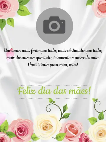 Invitación Publicación Día De La Madre Con Foto De Regalo editable y personalizable