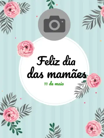Convite Publicación Día De La Madre Con Foto De Regalo para día de las madres – tema fechas conmemorativas (rosa, corazón, minimalista, floral, moderno, romántico)