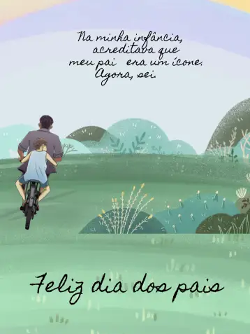 Convite Publicación Día Del Padre Héroe para día del padre – tema más buscados (moderno, colorido, gráfico, familiar, alegre)