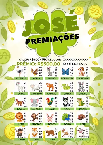 Convite Raffle Of Animal Prizes Card para ideal for raffle events and drawings among friends. – tema tickets (colorful, fun-filled, animals, playful, modern, vibrant)