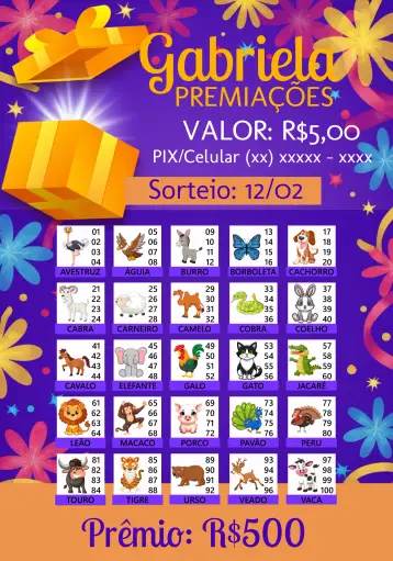 Invite Raffle Of Animal Prizes Tiger editable and customizable