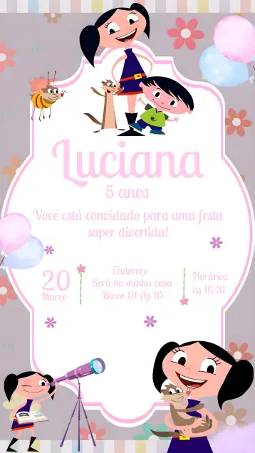 Invite Lunna Show editable and customizable