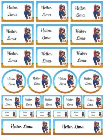 Invite Super Mario Bros editable and customizable