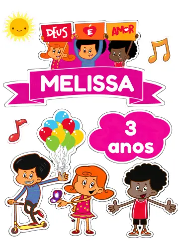 Invitación Topo De Pastel 3 Palabritas Topper editable y personalizable