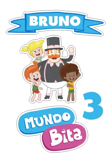 Invite Topo De Bolo Mundo Bita Virtual editable and customizable