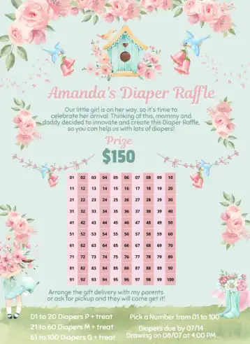 Invite Enchanted Garden Boots and Flowers editable and customizable